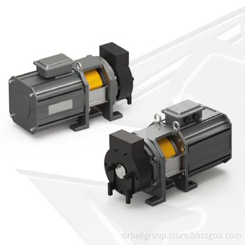 MDQ16H Gearless Elevator Traction Machine Motor